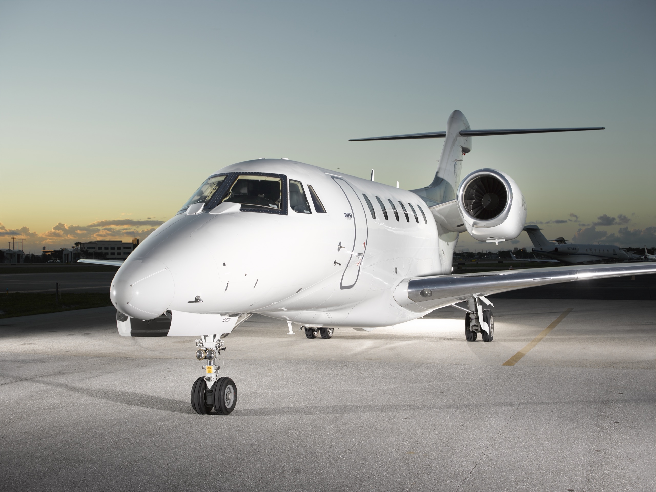Citation X at altitude