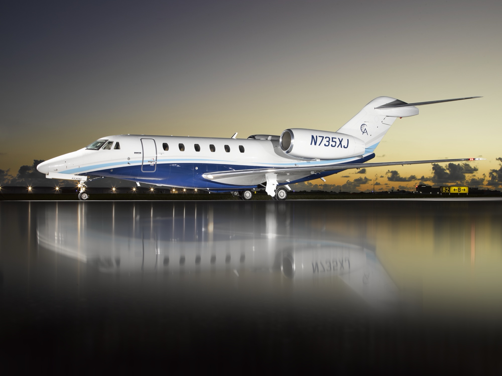 Citation X N735XJ